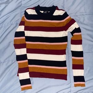striped long sleeve shirt!